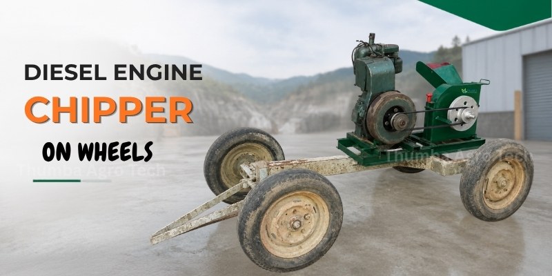Diesel Engine Chaff Cutter